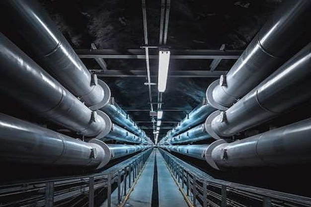 Industrial corrosive fluid pipelines